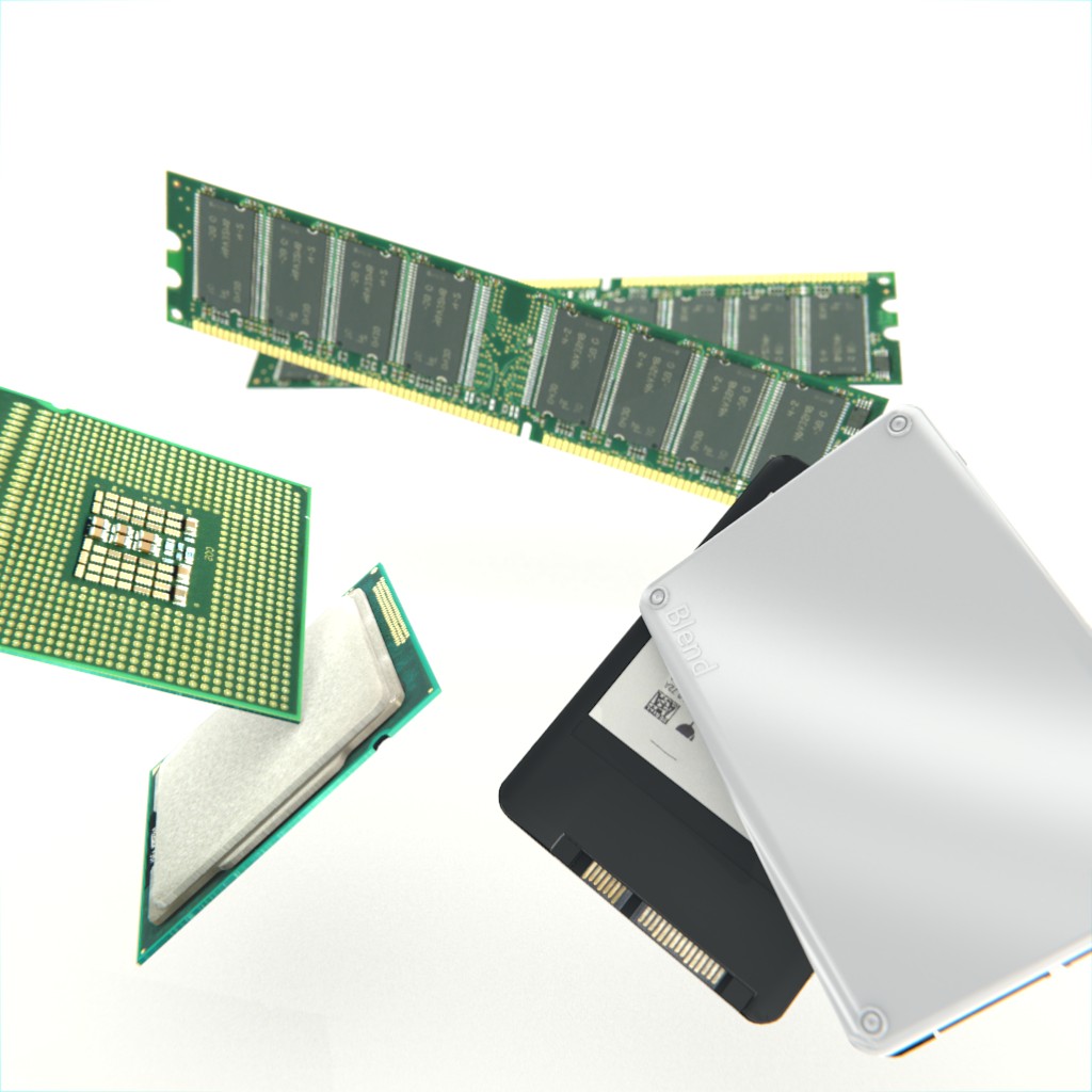 Set of Computer Components preview image 5
